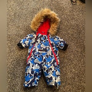 Canada goose infant snow suit